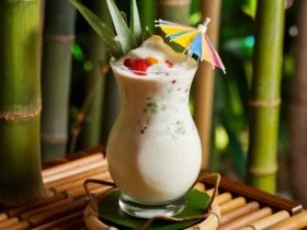 coconut smoothie