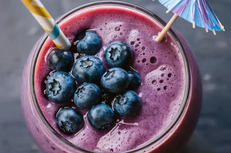 Blueberry Kefir Smoothie