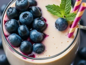 high fiber fruit smoothie