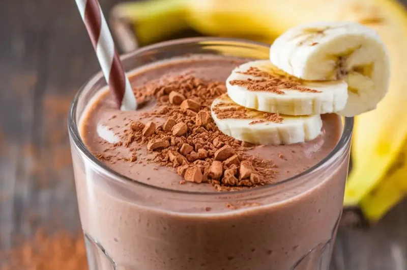 Oaxaca Chocolate Banana Smoothie