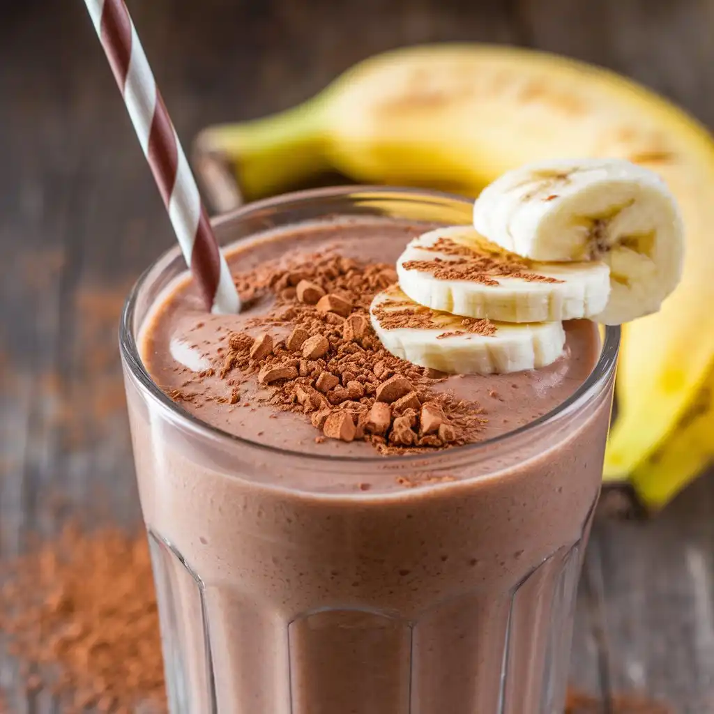 Oaxaca chocolate banana smoothie