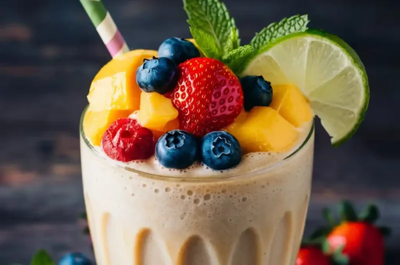 Vanilla Fruit Smoothie