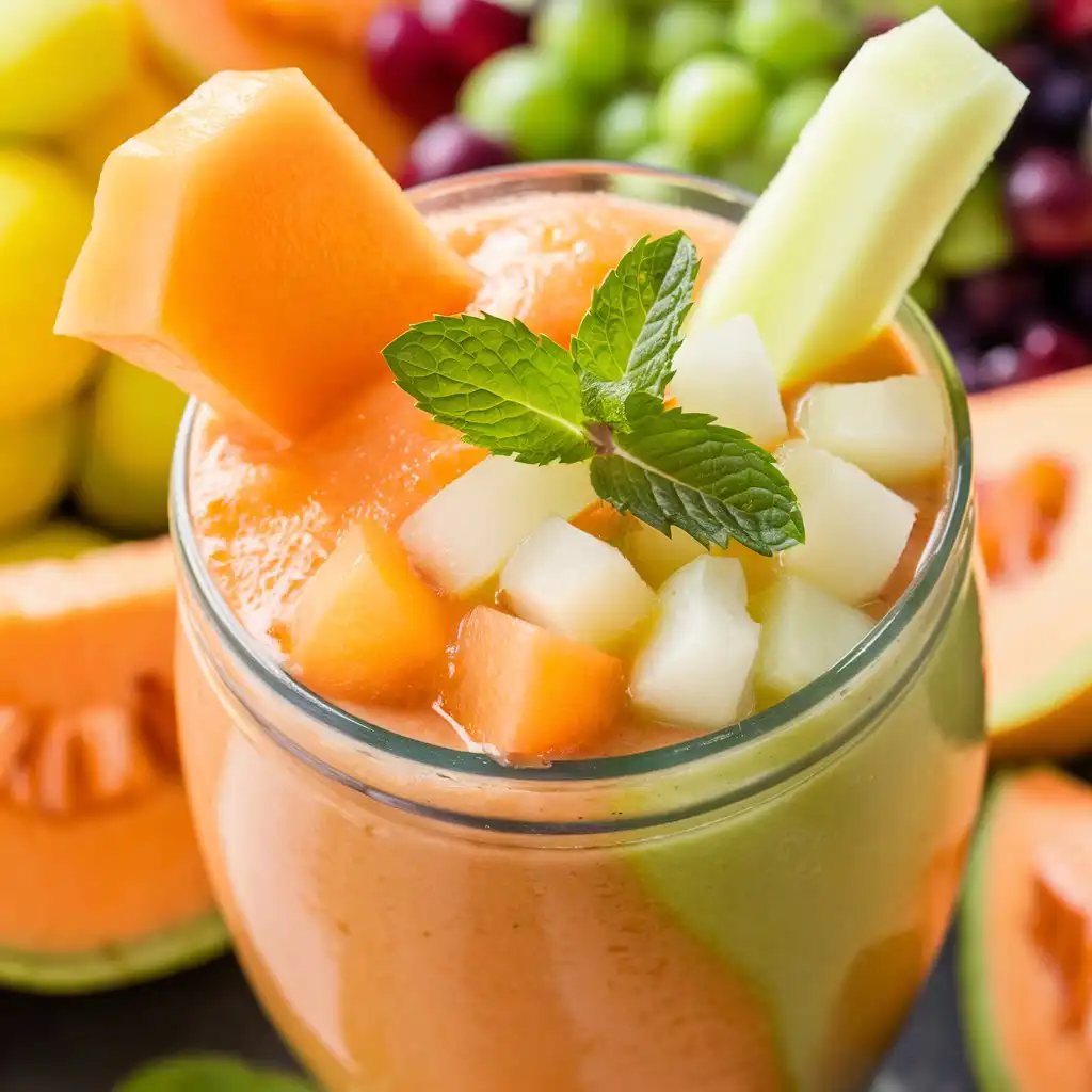 summer melon smoothie