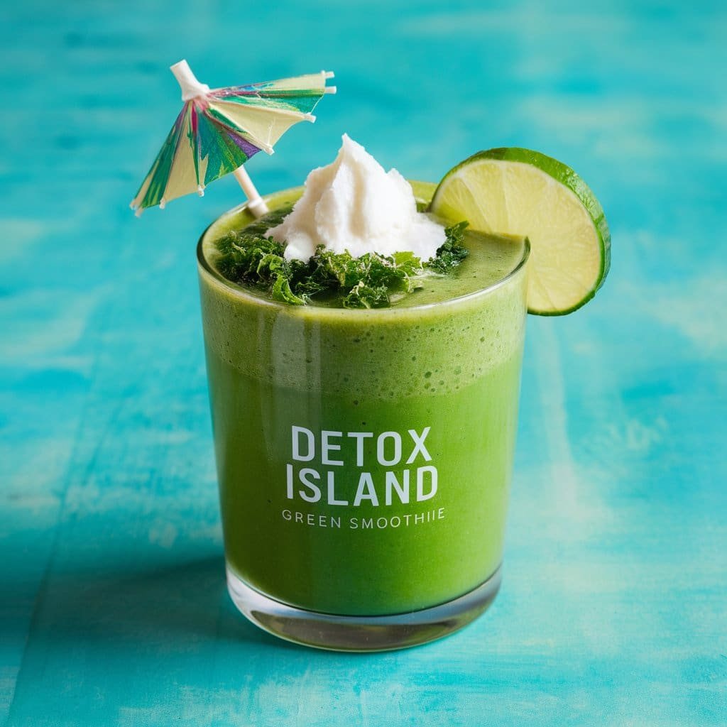 Detox Island Green Tropical Smoothie