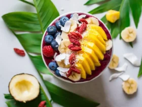 tropical smoothie acai bowl