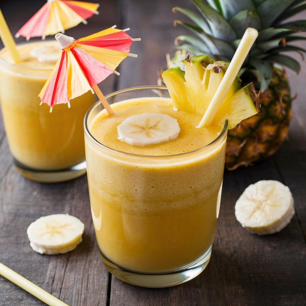 banana pineapple smoothie