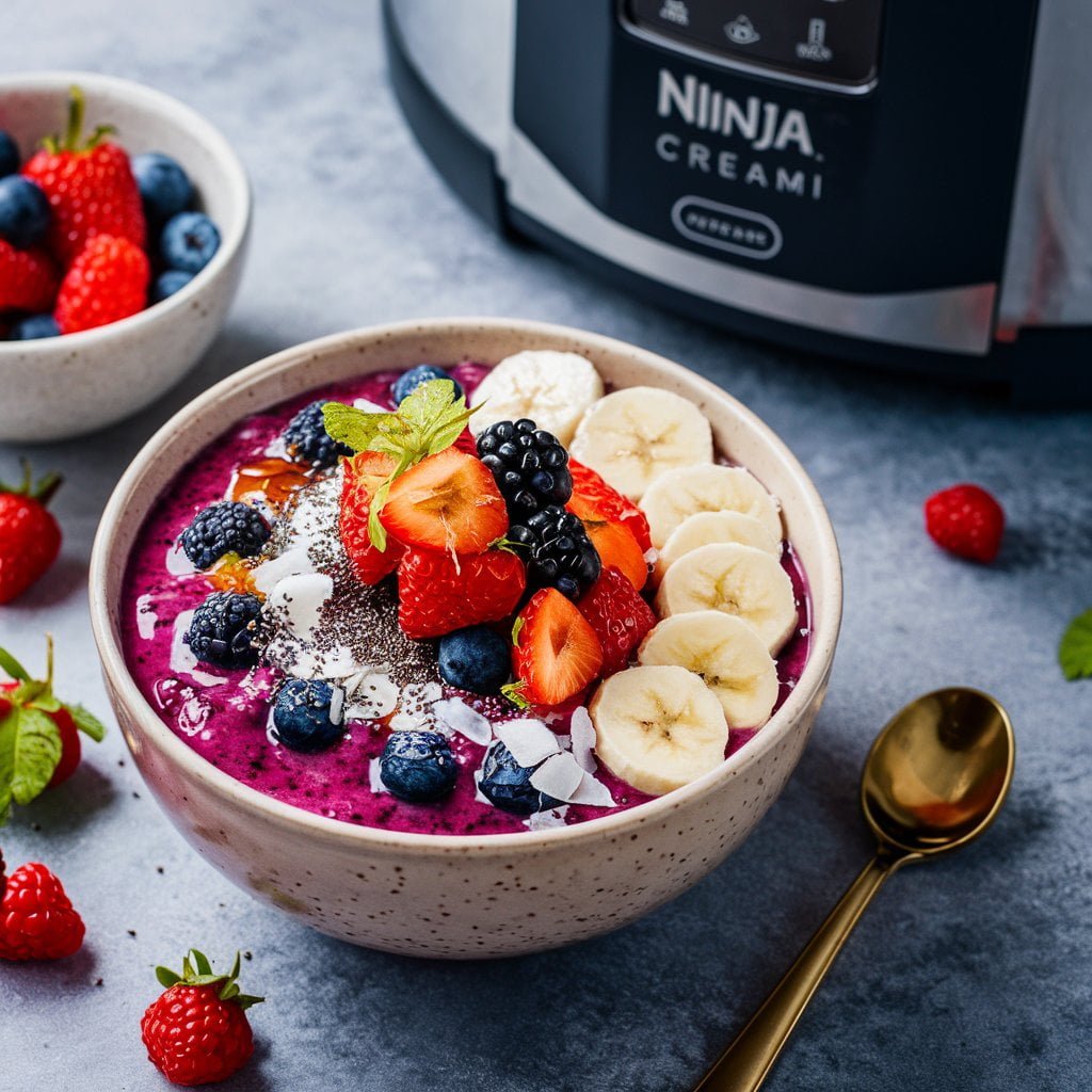 Ninja Creami acai bowl