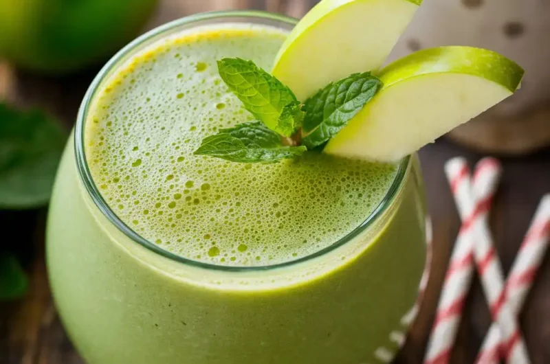 Creamy Sour Apple Smoothie