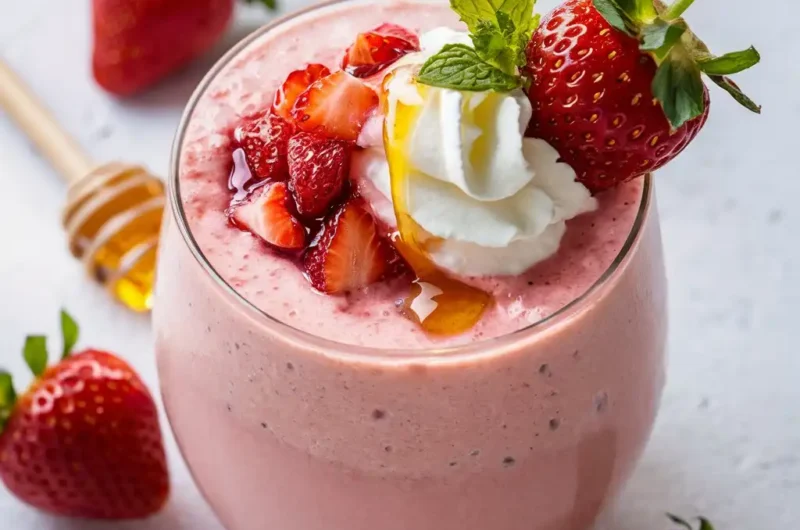 Strawberry Kefir Smoothie