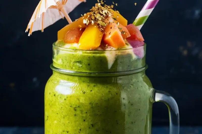 Green Smoothie-Rich in Iron