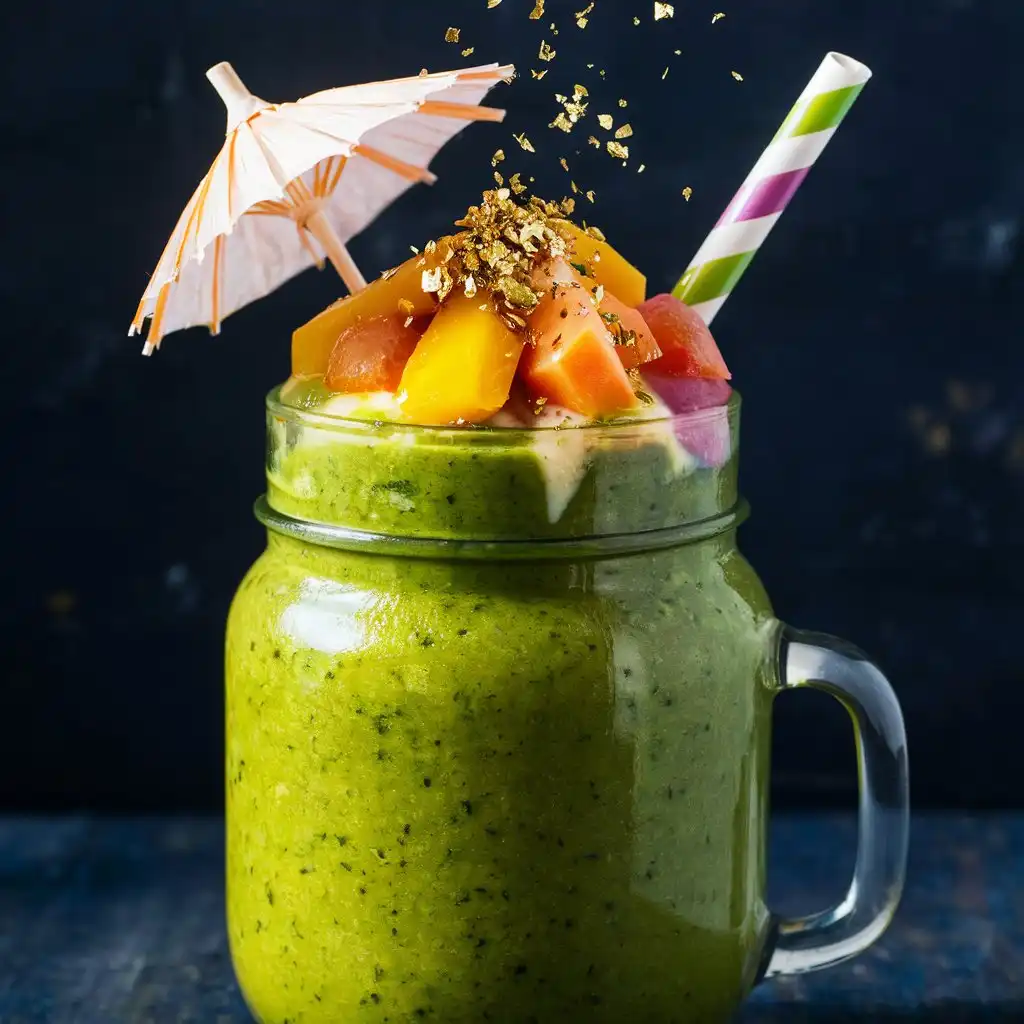 Green Smoothie-Rich in Iron