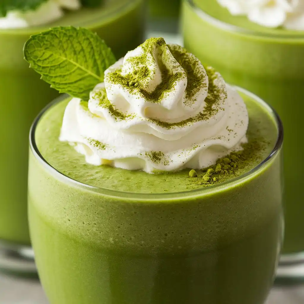 vanilla matcha smoothie