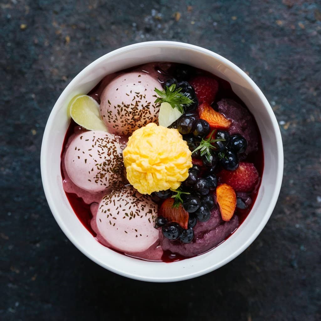 Acai Ice Cream Bowl