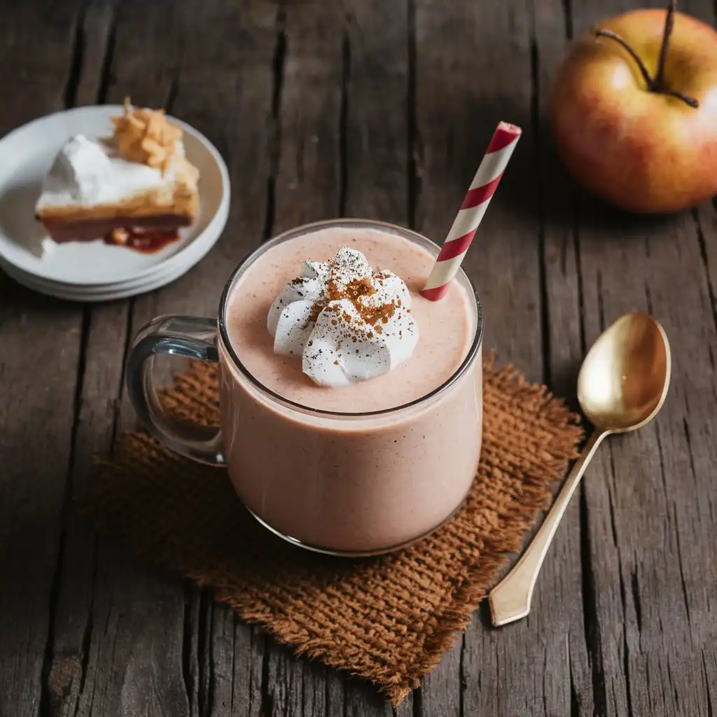 apple pie protein smoothie