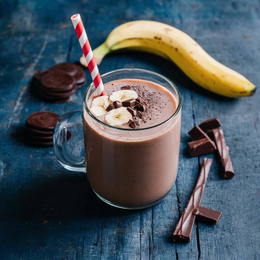 chocolate banana smoothie