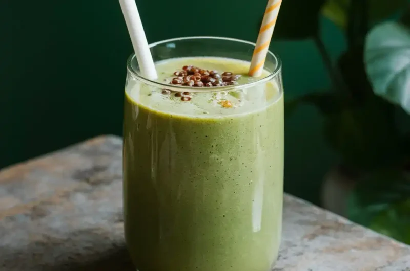 Iron Rich Tropical Green Smoothie