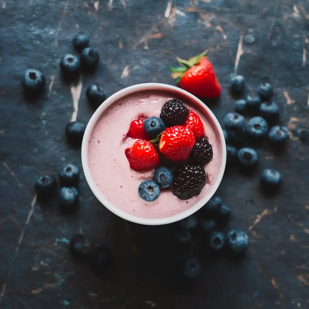 keto berry smoothie