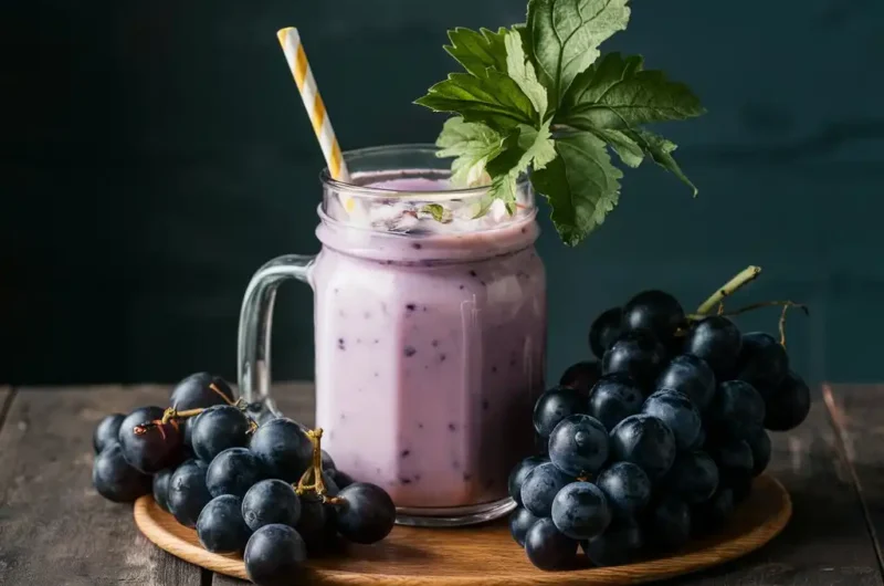 Low FODMAP Blueberry Smoothie