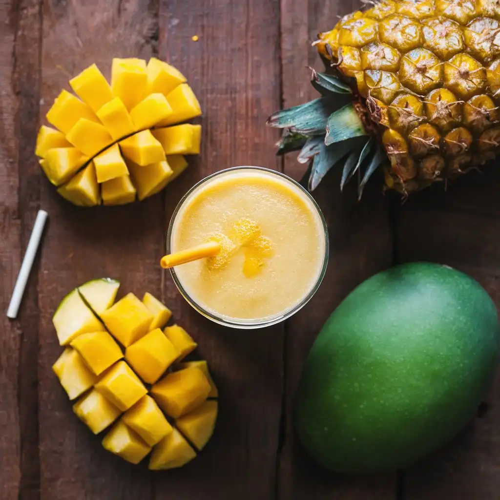 Mango and Pineapple Smoothie