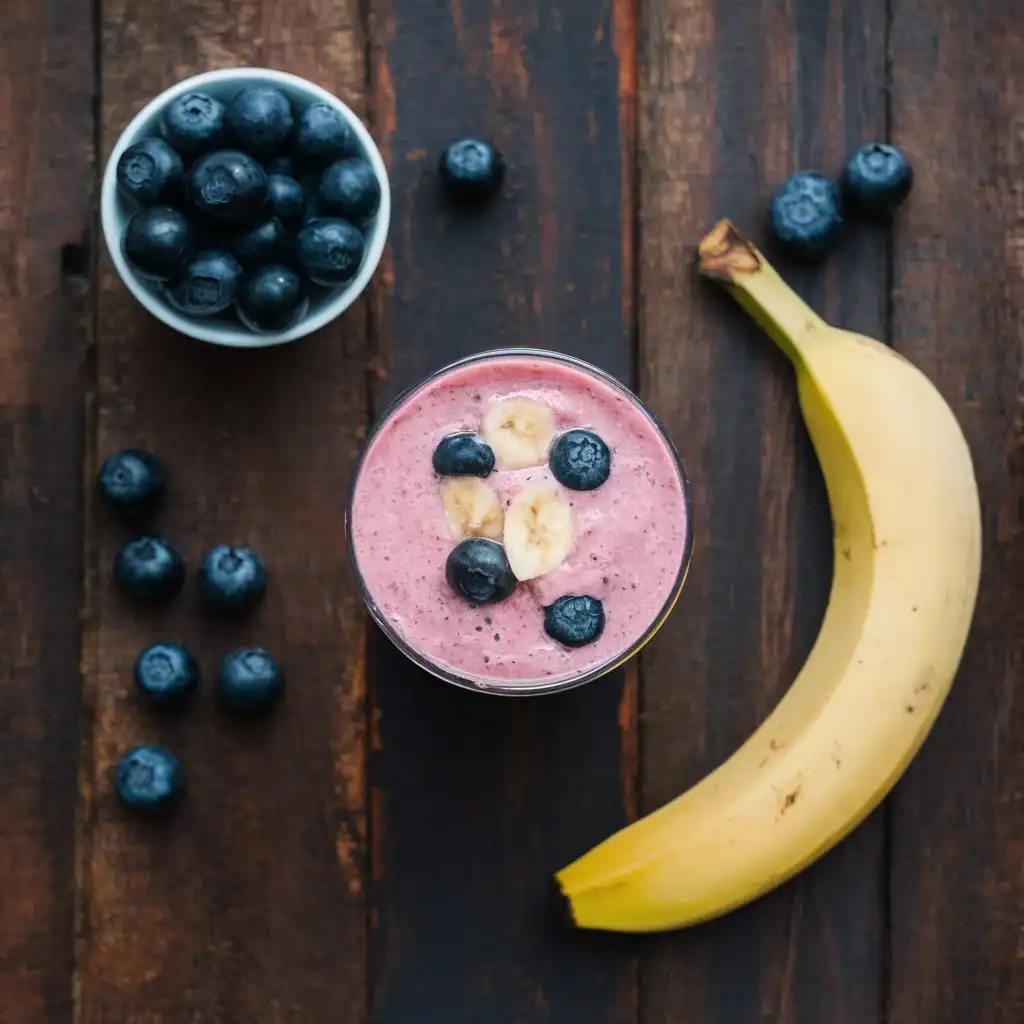 Strawberry Blueberry Banana Smoothie Without Yogurt