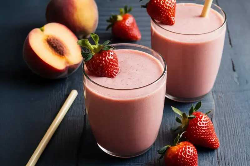 Strawberry Peach Smoothie