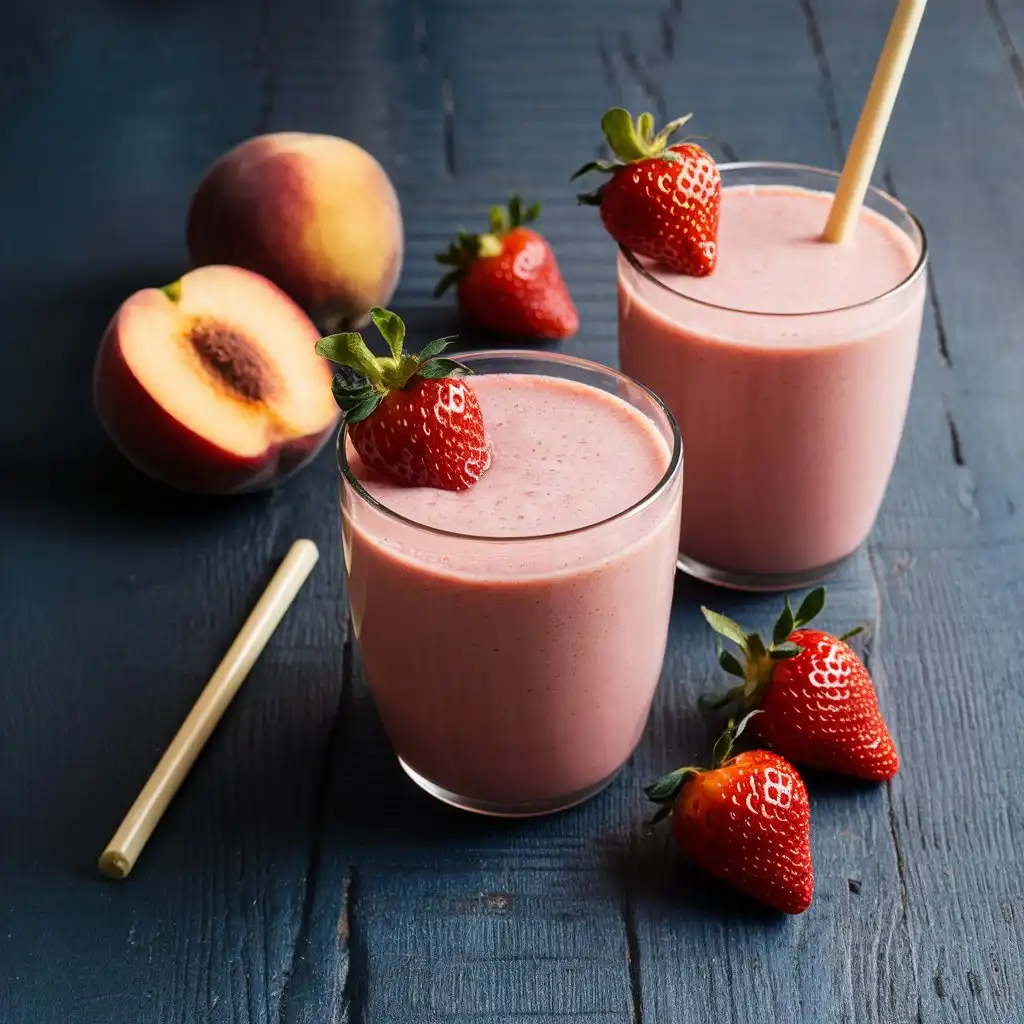 Strawberry Peach Smoothie