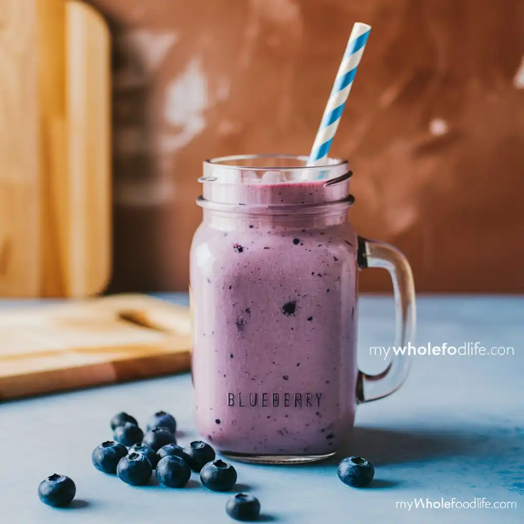 Blueberry Orange Immune Boosting Smoothie