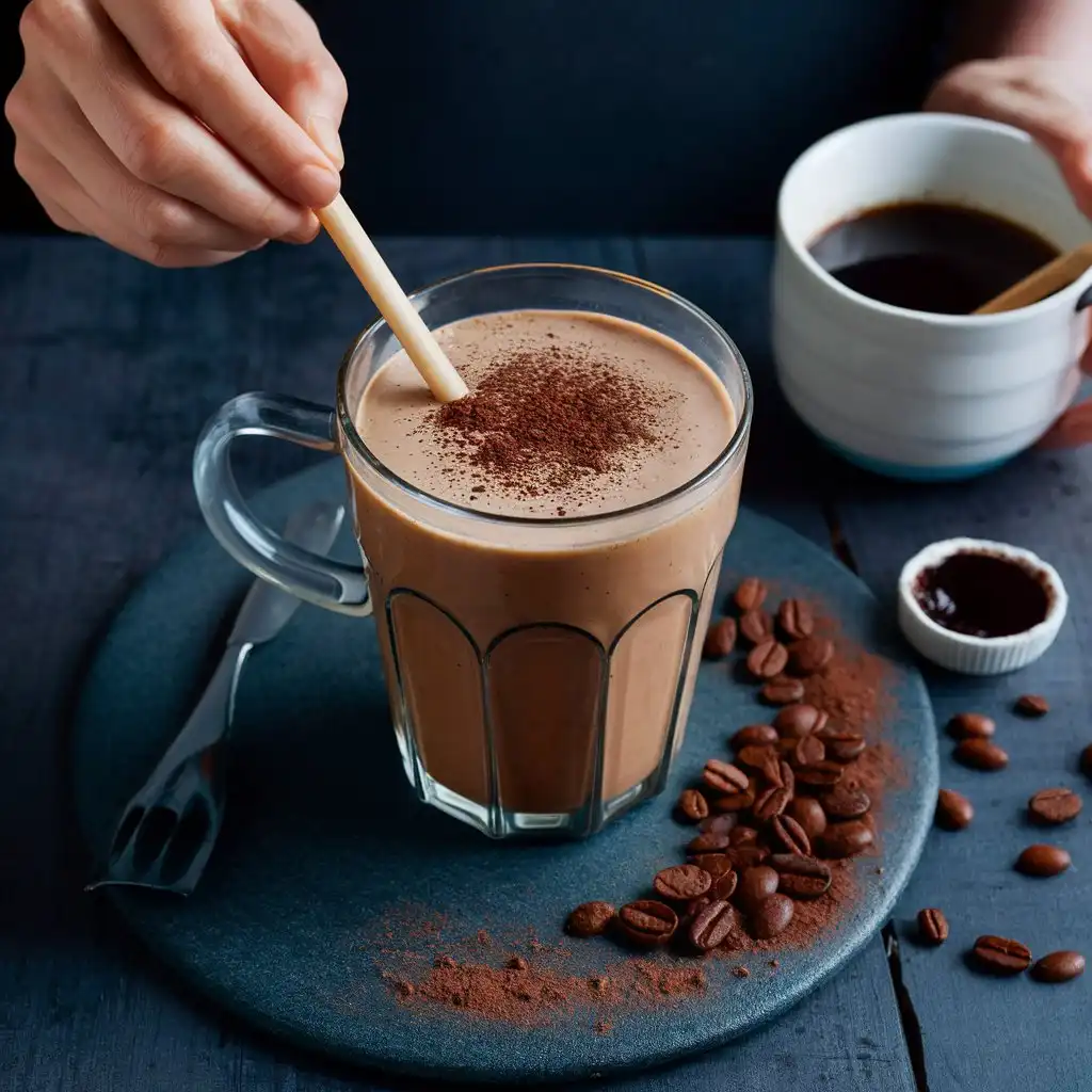 mocha coffee smoothie