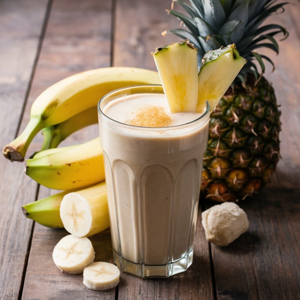 Pineapple and Banana Smoothie