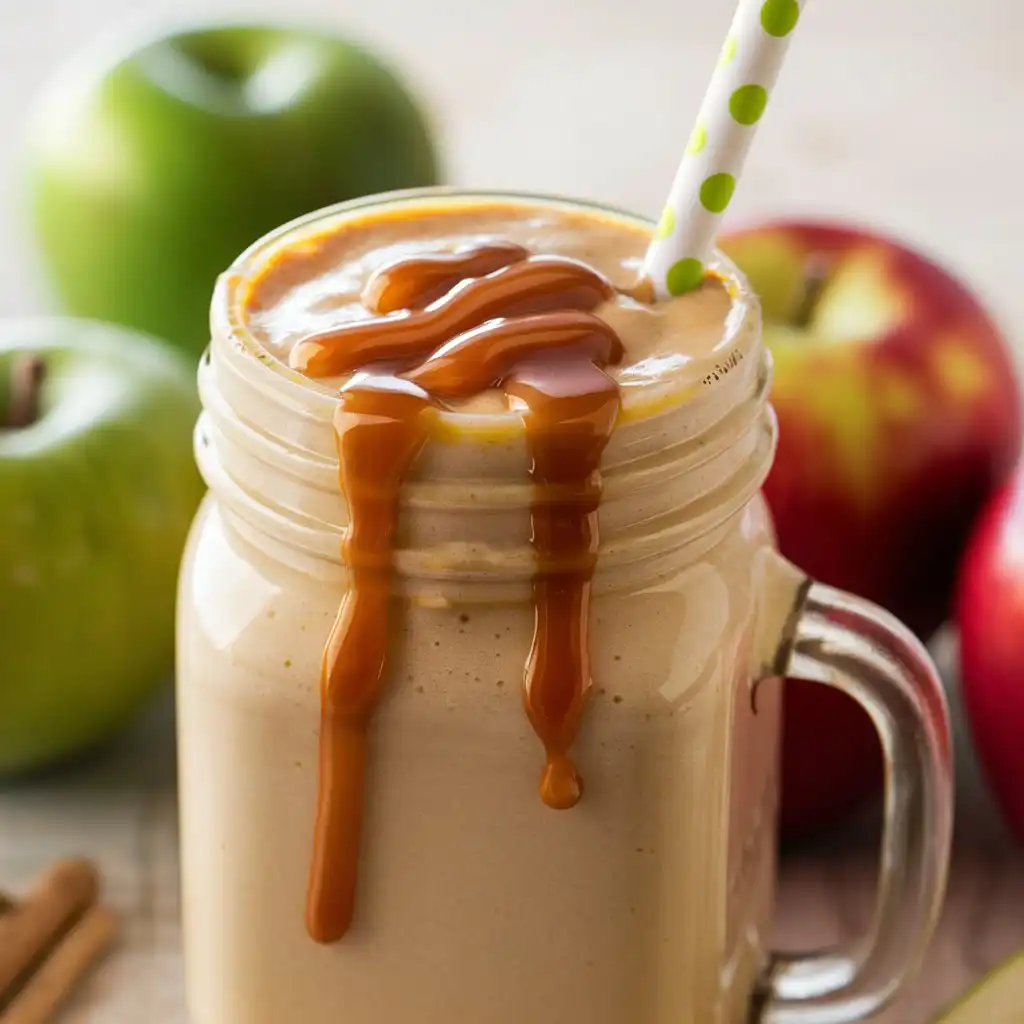 caramel apple smoothie