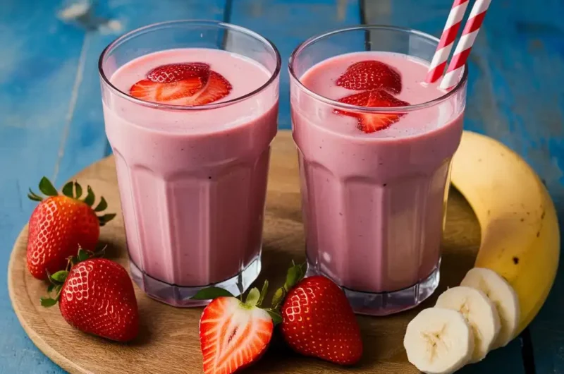 Strawberry Smoothie Without Yogurt