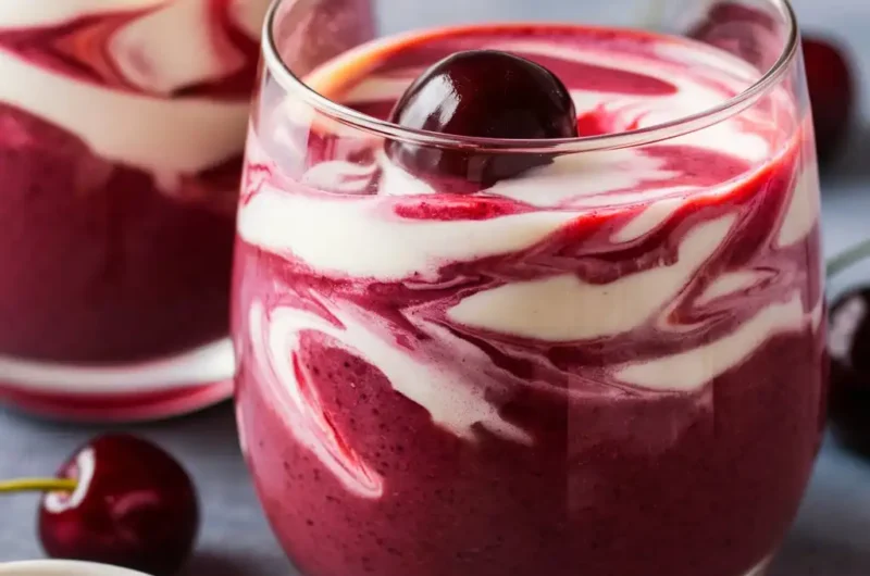 Seriously Luscious Chocolate Cherry Smoothie