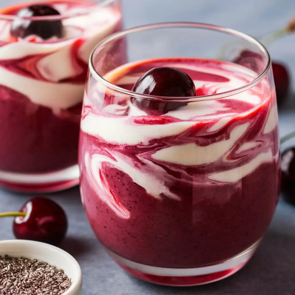 Seriously Luscious Chocolate Cherry Smoothie