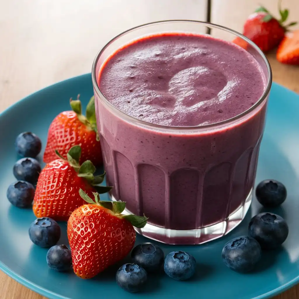 Blueberry Bliss Tropical Smoothie