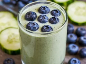 blueberry cucumber smoothie