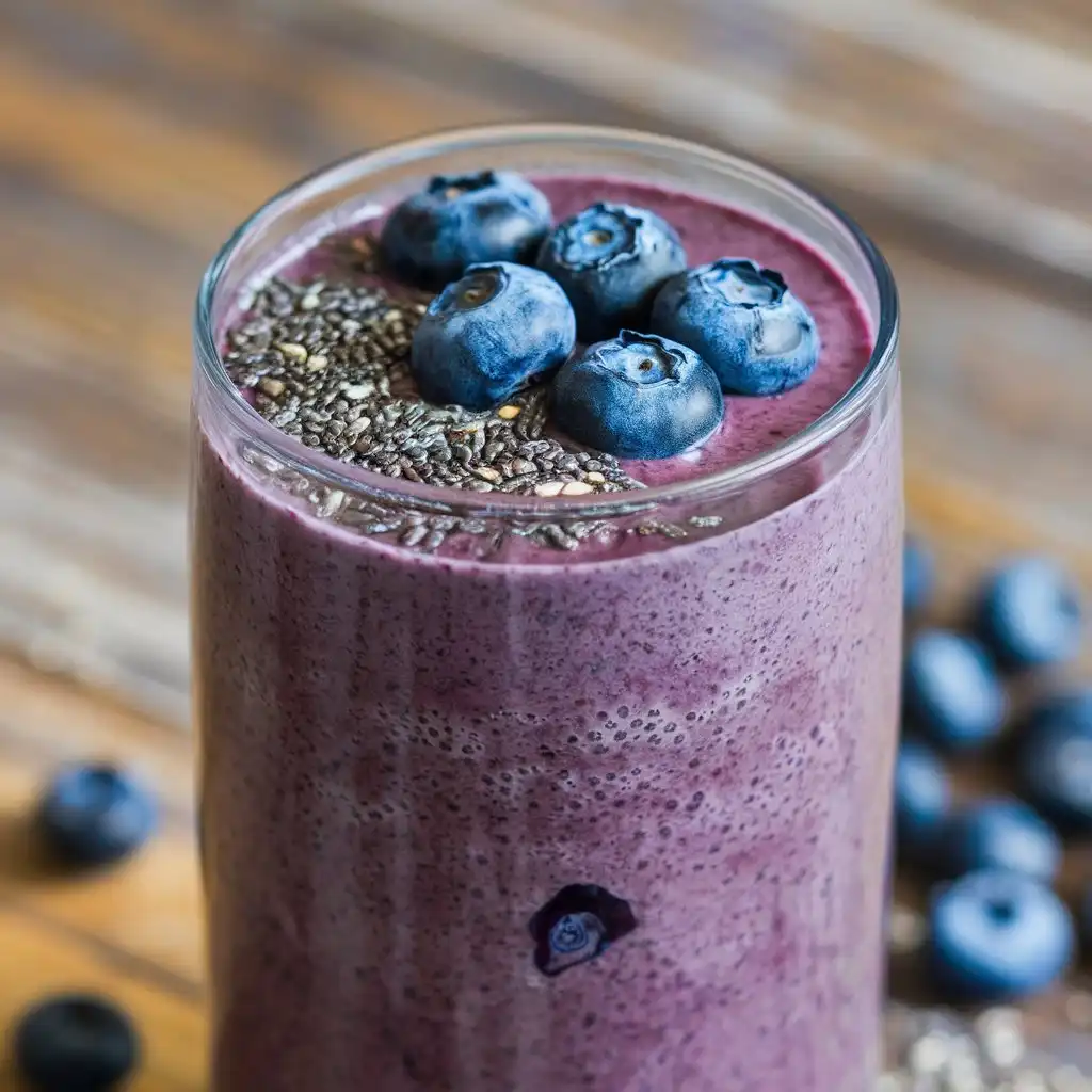 blueberry detox smoothie