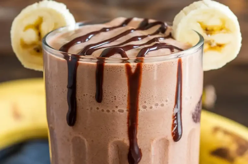 Chocolate Banana Frozen Smoothie