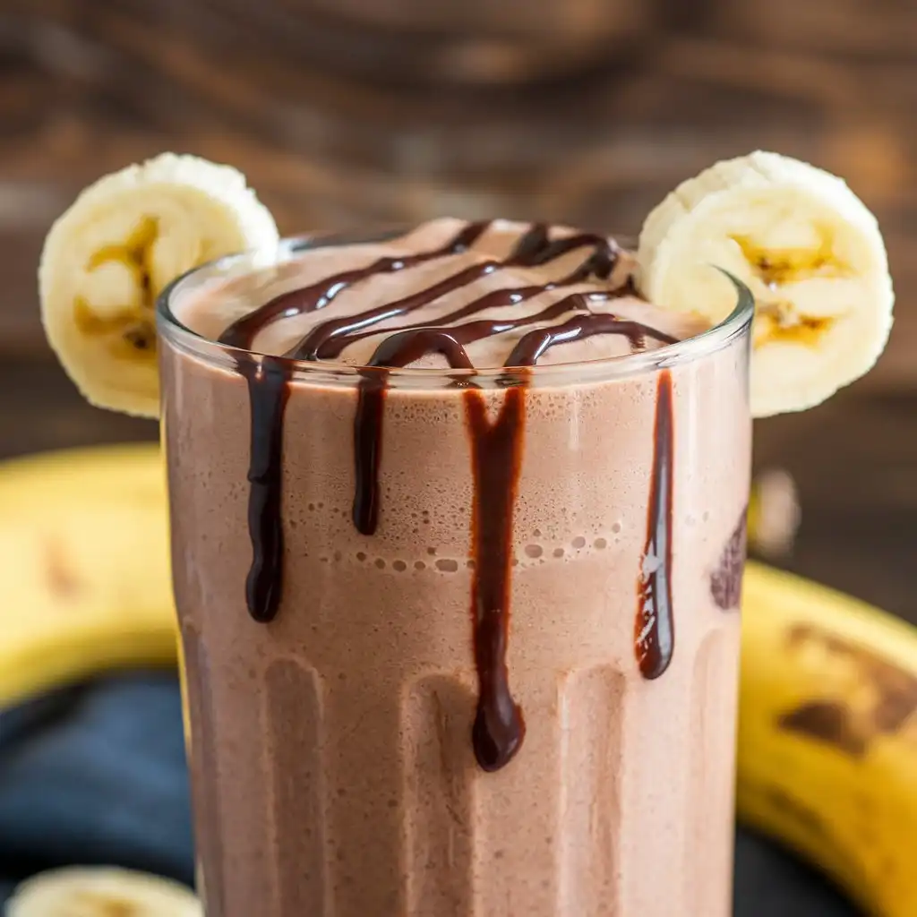 Chocolate Banana Frozen Smoothie