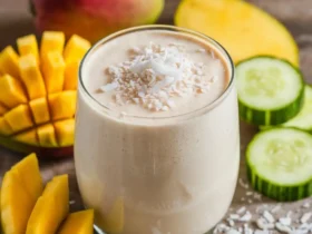 coconut mango cucumber smoothie