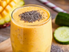 mango pineapple cucumber smoothie