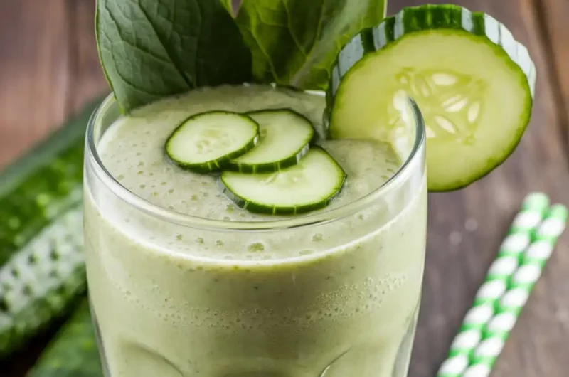 Cucumber Smoothie with Spinach