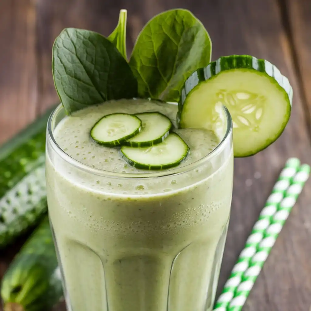 Cucumber Smoothie with Spinach